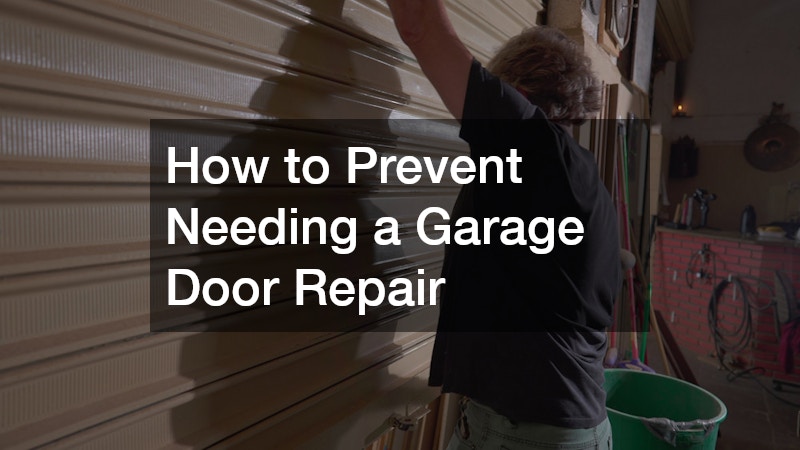 How to Prevent Needing a Garage Door Repair